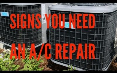 5 Signs Your A/C Needs Repaired